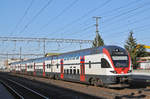 RABe 511 109 durchfährt den Bahnhof Rothrist. Die Aufnahme stammt vom 11.03.2017.