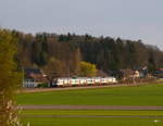 SBB - Re Bern - Biel mit RABe 511 ... unterwegs bei Busswil am 26.03.2017