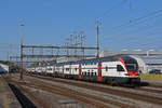 RABe 511 014 durchfährt den Bahnhof Rupperswil. Die Aufnahme stammt vom 14.09.2020.
