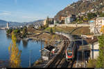 SBB RABe 511 110 mit einem weiteren RVD als RE Genève - St-Maurice am 14.