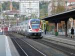 SBB - Triebzüge RABe 511 015 und RABe 511 ... bei der einfahrt im Bahnhof Winterthur am 17.10.2013