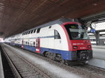 SBB - Triebzug RABe 514 030-6 in HB Zürich am 23.04.2016