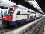 SBB - Triebzug RABe 514 043-9 in HB Zürich am 23.04.2016