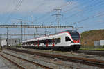 RABe 521 013, auf der S3, fährt zum Bahnhof Pratteln. Die Aufnahme stammt vom 20.04.2020.