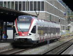 SBB - RABe 521 029 im Bhf. Delémont am 05.10.2023