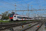 RABe 523 509-3 Mouette durchfährt am 04.05.2023 den Bahnhof Pratteln.