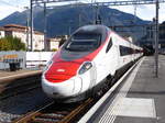 SBB - ETR 610 110 im Bahnhof Bellinzona am 19.09.2017