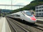 SBB - Triebzug ETR 610 105 bei der durchfahrt im Bahnhof Sissach am 15.06.2012