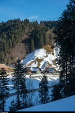 Eine unbekannte BLS NINA am 31. Dezember 2017 als S6 Luzern - Langnau bei Wiggen.