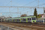 RABe 525 022-0 NINA fährt beim Bahnhof Burgdorf. Die Aufnahme stammt vom 24.02.2020.