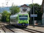 bls - NINA Triebzug RABe 525 014-7 bei der einfahrt im Bahnhof Oberburg am 03.08.2013