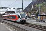 S4 nach St.Gallen via Rheintal mit 526 054-2 in Sargans. (06.03.2017)