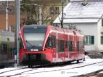 bls - Triebzug RABe 526 281 abgestellt in Burgdorf am 30.01.2010