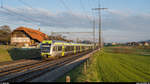 BLS RABe 535 120 am 1. April 2020 als RE Luzern - Bern zwischen Gümligen und Ostermundigen.
