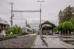 BLS RABe 535 104-4 104  Naters  als S4 nach Belp und Bern. Aufgenommen am 30.04.2020