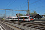 ABt NPZ Domino 50 85 39-43 831-9, auf der S23, fährt beim Bahnhof Rupperswil ein. Die Aufnahme stammt vom 24.06.2020.