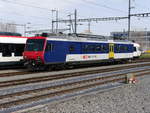 SBB - Triebwagen RBDe 4/4  562 004-2 abgestellt in Yverdon les Bains am 07.04.2018