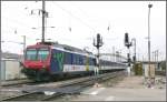 Die Regio S-Bahn Basel kommt mit Zweisystem-RBDe 562 003-4 regelmssig nach Mulhouse. (08.04.2008)