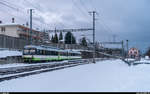 TransN RBDe 567 316 mit ABt 204 als abendlicher Einschaltzug Neuchâtel - Buttes am 3.