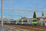 RBDe 566 232-5 fährt beim Bahnhof Burgdorf ein. Die Aufnahme stammt vom 24.02.2020.