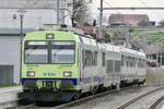 Nachschuss auf den RBDe 565 724 der BLS am 25.3.24 nach der Durchfahrt in Rosshäusern.