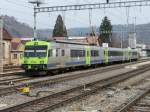 bls - Regio nach Thun bei der ausfahrt aus dem Bahnhof Burgdorf am 02.04.2013