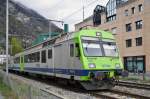 RBDe 565 738 fährt zum Bahnhof Interlaken West. Die Aufnahme stammt vom 19.04.2014.