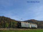 OeBB- Extrazug zwischen Fischenthal und Bauma am 11.10.08 BDe 4/4 1632 der Swiss Train