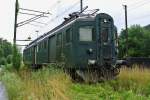 DSF BDe 4/4 1641, ex. OeBB, ex. SBB, abgestellt in Tecknau, 30.06.2014.