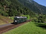 Der BDe 4/4 1646 als Sonderzug am 16.07.2016 unterwegs bei Erstfeld.