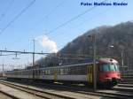 RABDe 510 013 wartet am 28.02.09 beim Depot Olten auf den Schrotthndler