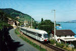 SBB: Im Jahre 1998 verkehrte der TGV-Zubringer Bern-Frasne mit der  GRAUEN MAUS  via Biel anstatt via Kerzers-Neuenburg.