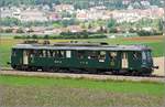 Triebwagentreffen Koblenz, August 2017. RBe 4/4 1405 ist in den Feldern bei Full unterwegs.