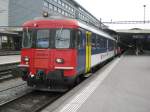 RBe 540 056 mit Ersatzkomposition als IR 2334 im Bahnhof Luzern.