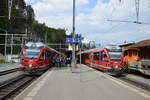 Allegra ABe4/16 als S-Bahn S1 in Reichenau-Tamins 6.6.19