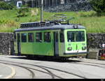 tpc - Triebwagen Be 2/3  15 im Bahnhofsareal in Villars-sur-Ollon am 09.07.2023