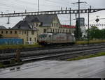 Xrail - Lok 186 905 bei Regen als Lokzug unterwegs in Prattelen am 07.07.2018