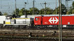 Bm 840 426-1 (Bm 4/4) der swiss rail traffic mit Löschzug Xtmas 91747 026 
Weil a.R. am16.10.17

