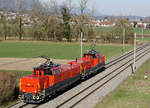Stromabnehmer-Messfahrten Solothurn - Grenchen  mit Doppeltraktion Aem 940  vom 21.