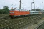 BR 219-083-3 schiebt ihre ...  Maik Nevermann 10.03.2011