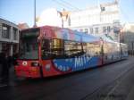 808 mit Werbung f�r Schweriner Volkszeitung am 28.12.09  ...