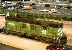 BN 6224 (SD9) rangiert ...  Manfred Kopka 18.03.2010