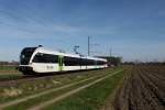 RABe 526 752 passiert ...  Silvan Wyss 01.04.2011