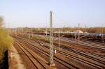 Blick von der Fu�g�ngerbr�cke ...  Andreas Strobel 11.04.2011