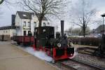 Gastlok bei der Selfkantbahn, ...  J�rgen Senz 09.04.2012