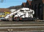 Sersa - Gleisunterhaltsmaschine  ...  Hp. Teutschmann 14.02.2011