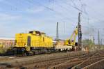 V 150.04 bei Rammarbeiten ...  Frank Kropp 08.12.2010