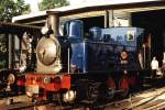  Sluiskil der Stoomtram Hoorn-Medemblik (SHM)in Hoorn Bahnbetriebswerke am 5-8-1995. Bild ...