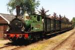 657 (SHM) auf Bahnhof Haaksbergen am 24-5-2001. Diese Lok ist ...
