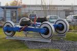 Fahrgestell vor Siemens Pr�fcenter ...  J�rgen Senz 19.11.2011